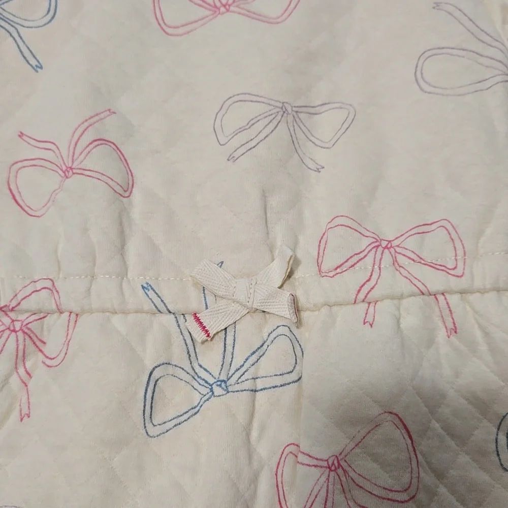 Carter's Bow Print Jumpsuit